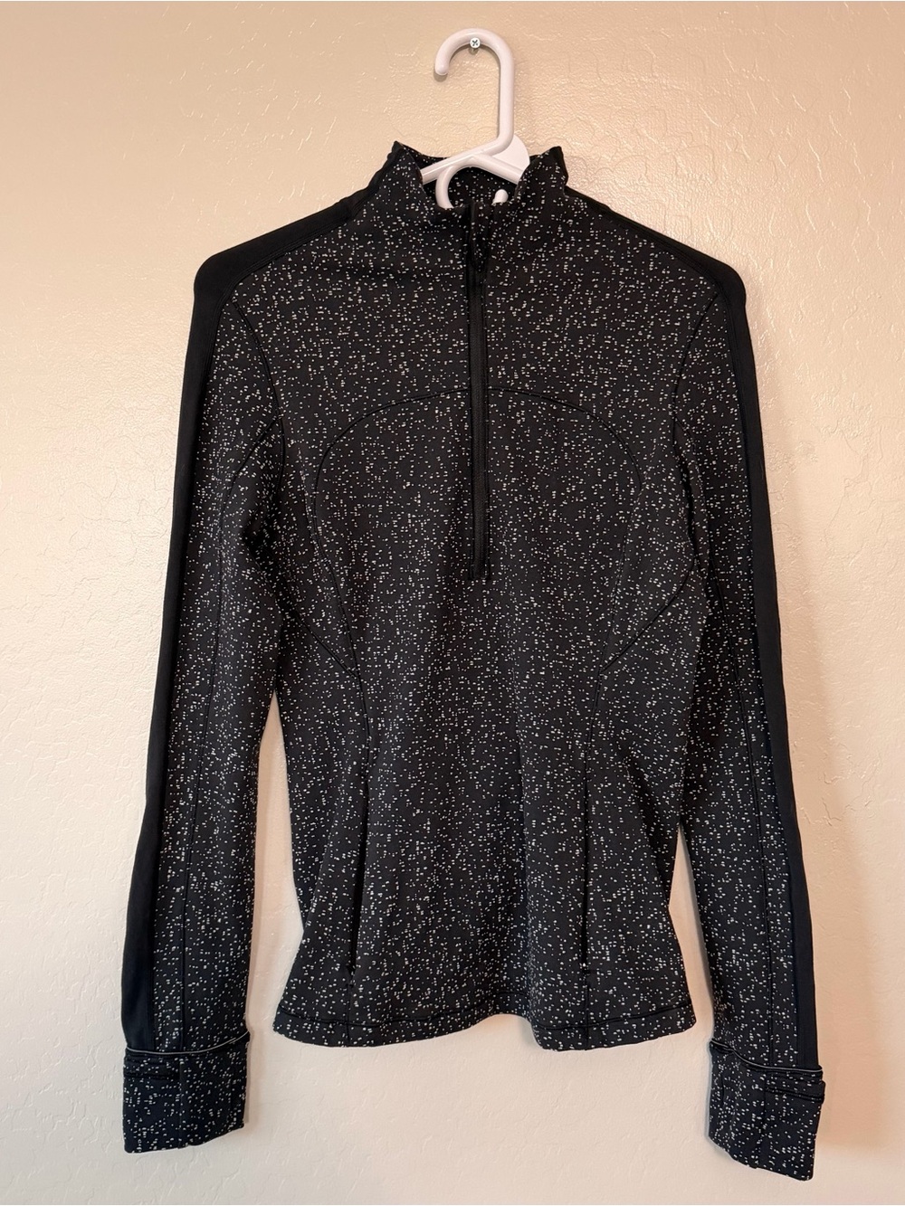 Lululemon athletica Black Women's Half-Zip Pullover Sweater